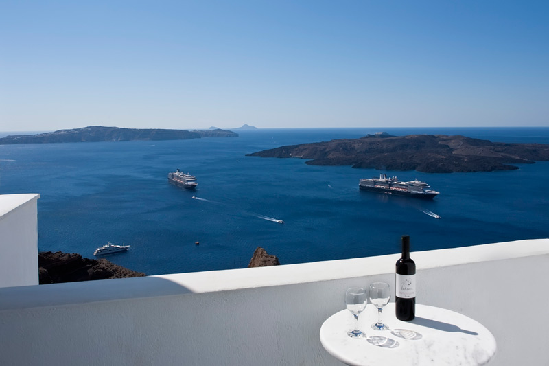 Tzekos villas santorini room