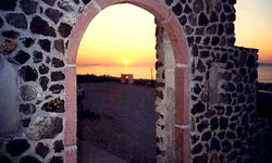 Villa Anemoessa hotel santorini-first class hotel-sunset view
