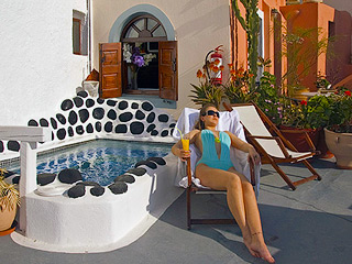 Kavalari hotel- hotels in santorini-Kavalari hotel view