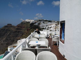 Mill Houses hotel santorini Greece Mill Houses hotel coffee