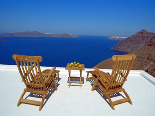 Mill Houses hotel santorini Greece Mill Houses hotel caldera view