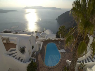 Mill Houses hotel santorini Greece Mill Houses hotel caldera view