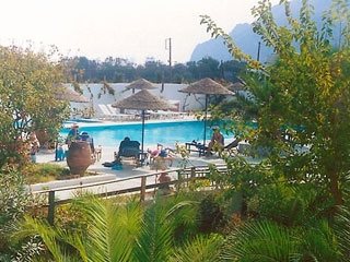 Rivari hotel - hotels in santorini -Rivari hotel garden