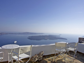 Villa on the Rocks hotel santorini Greece Villa on the Rocks hotel volcano view