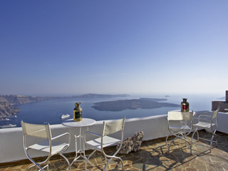 Villa on the Rocks hotel santorini Greece Villa on the Rocks hotel volcano view