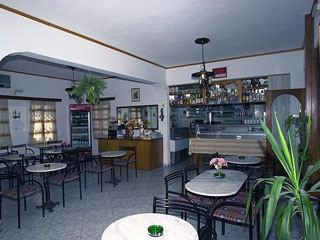 Akis - Esperides- santorini budget accommodation- Akis - Esperides -reception