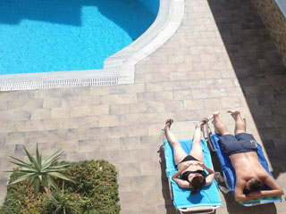 Oscar hotel santorini Greece Oscar hotel pool