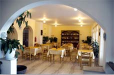 Poseidon  hotel Santorini restaurant