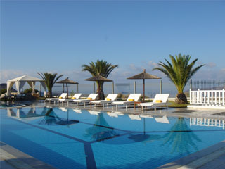 Pantheon Villas santorini -Pantheon Villas caldera view