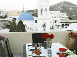 Mansion Kyani villas in santorini Mansion Kyani hotel balcony