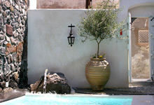 Stone house villas in santorini Stone house hotel pool