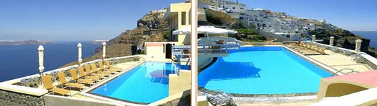 Panorama santorini budget hotel