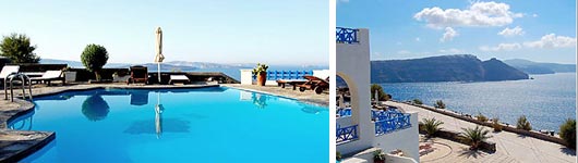 Volcanos Villas santorini budget hotel